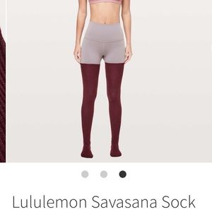 Lululemon Savasana Socks NWOT